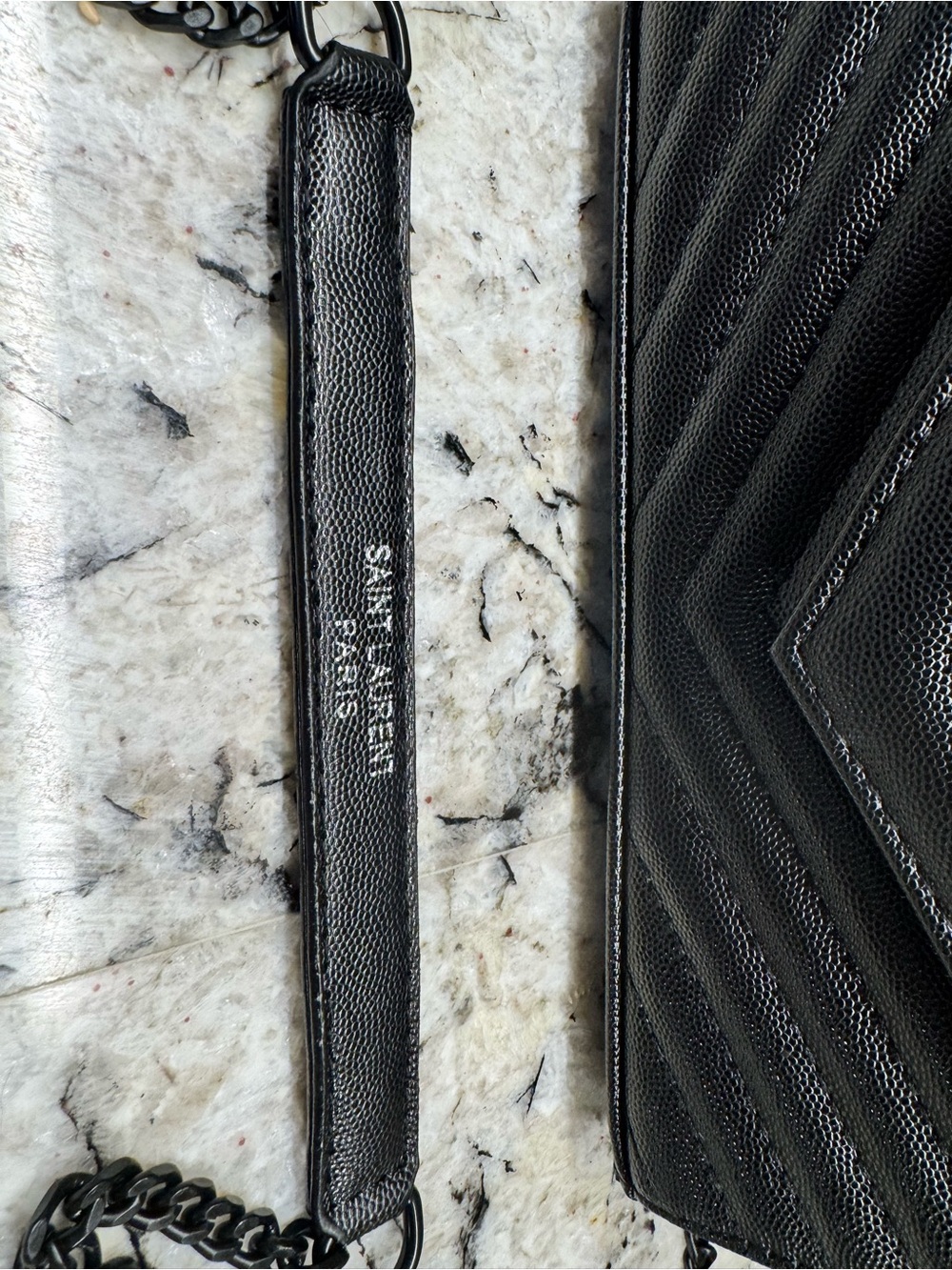 YSL black crossbody / clutch - Picture 4 of 9